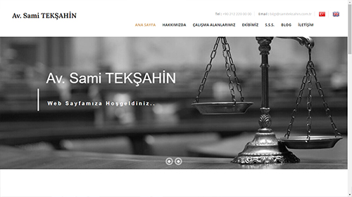Hazır Avukat Web Sitesi