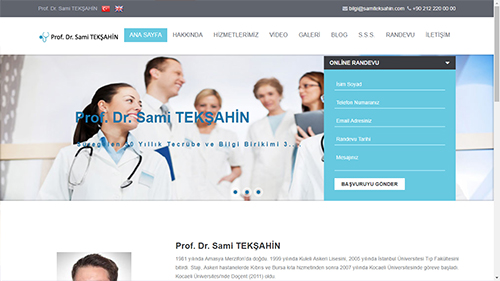 Hazır Doktor Web Sitesi